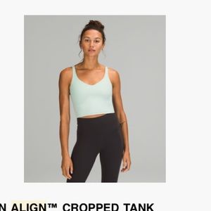 LULULEMON ALIGN™ CROPPED TANK TOP
